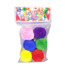 Streamers 6 Rolls Pkt