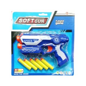 Gun Foam Dart 21Cm 6Pc