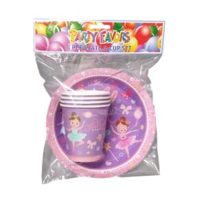 Partytime Girl Plates/Cup