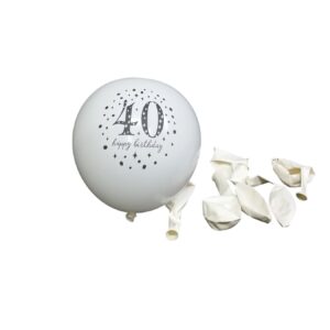 Ballons Milestone 40