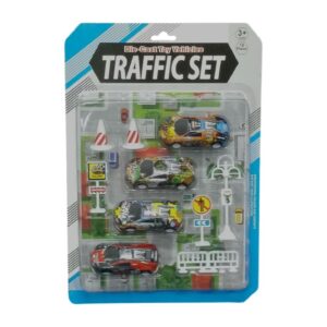 Die Cast 10Pc Traffic