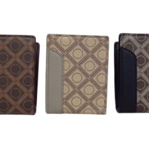 Gents Fancy Patterned Wallet Cards + Cash