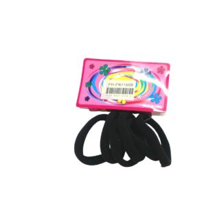 Black Hairbands Pack Of 6