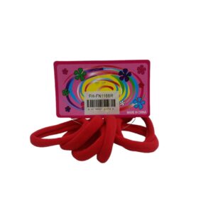 Red Hairbands Pack Of 6