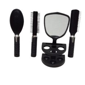 Beauty Mirror 5Pc Comb Kit
