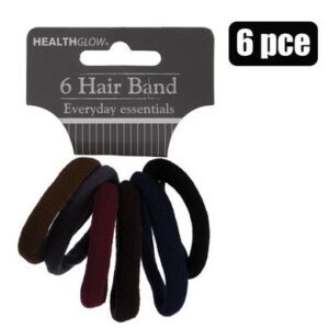 Hair Band Elastic 6Pc