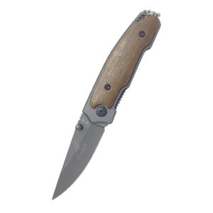 Brown S/S Pocket Knife