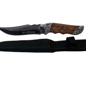 Hunting Knife Wood Handle Design A041